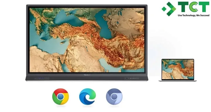 Dễ dàng truyền qua màn hình myViewBoard