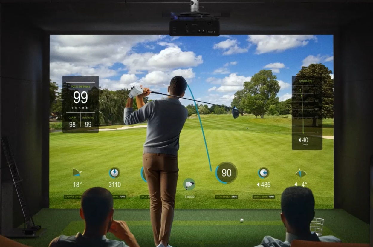 Máy chiếu chơi Golf